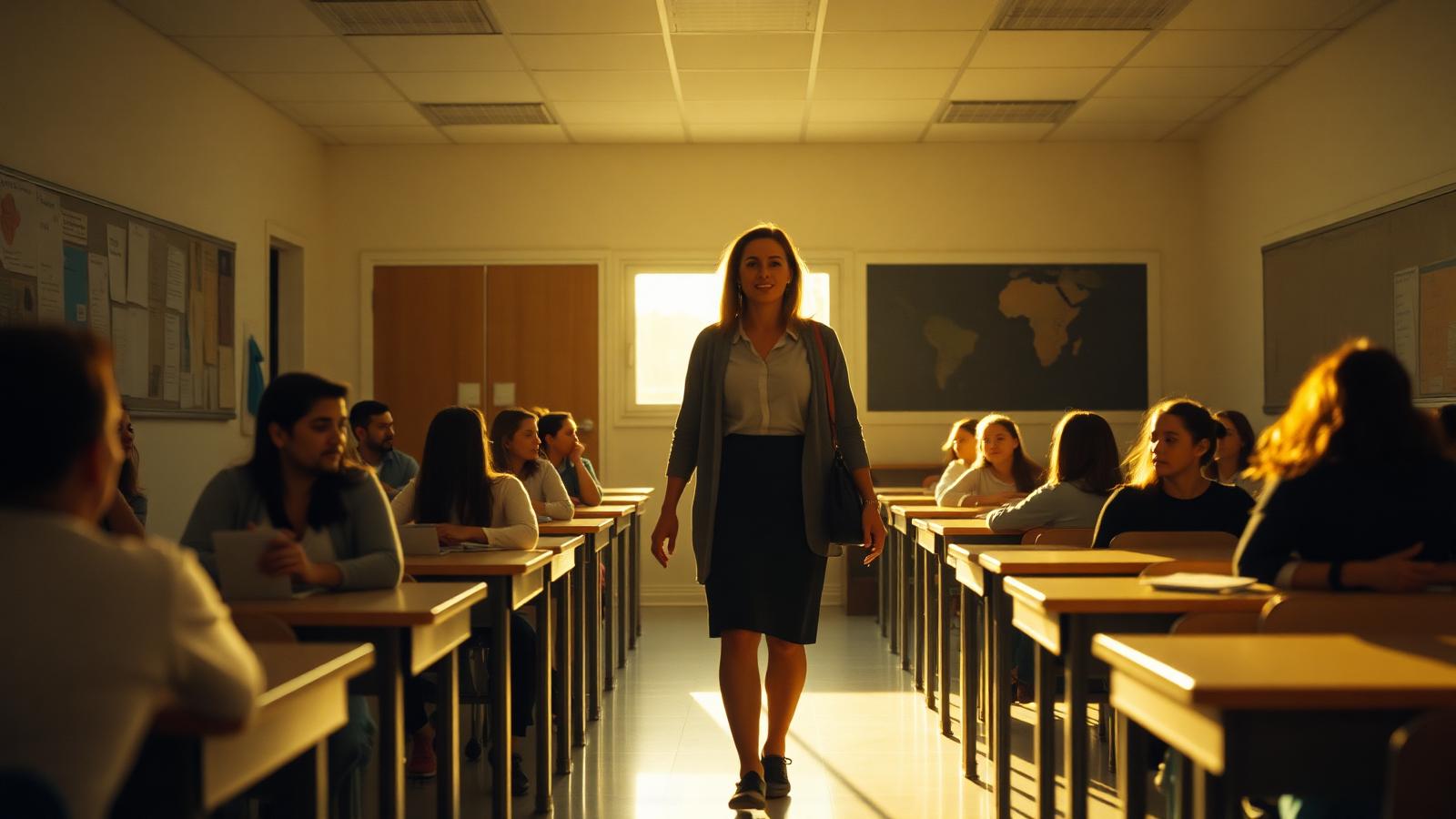 A classroom moment — learning unfolding